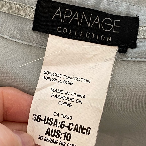 Apanage long tailored blouse - Picture 2 of 5